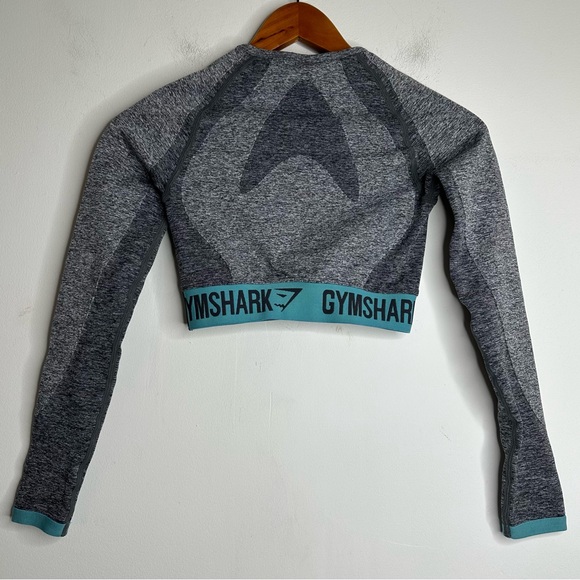 Gymshark Women’s Flex Sports Long Sleeve Crop Top Size XS - Picture 4 of 7